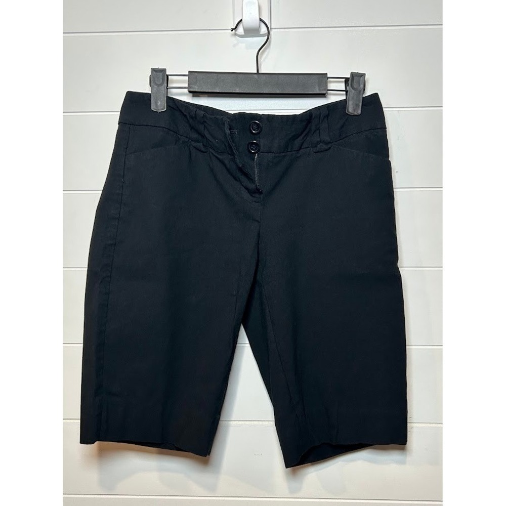 The Limited Exact Stretch Bermuda Shorts Black Business Casual Size 2‎